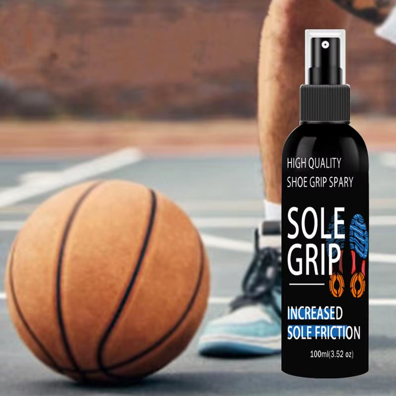 Sole Grip Spray 100Ml Grip Spray for Basketball Shoe Sole Bottom Basketball Sneaker Grip Enhancer Sneaker Grip Spray for Court
